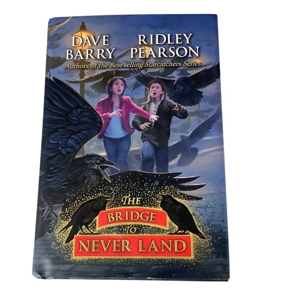 The Bridge To Never Land By Dave Barry & Ridley Pearson First Edition Hardcover - Picture 10 of 16